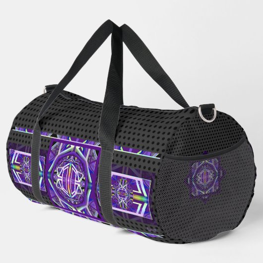 Sac De Sport violet w3 (Coin droit)