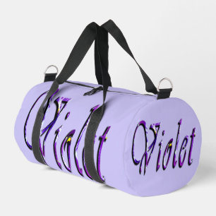 Sac De Sport Violette, prénom féminin,