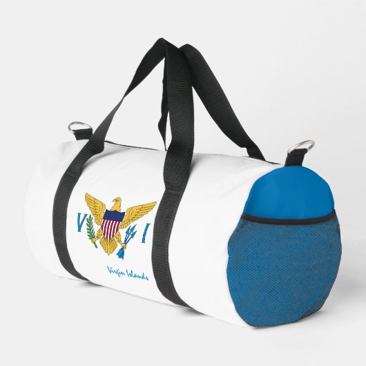 Sac De Sport Virgin Islands duffle, Virgin Islands drapeau fitn (Coin droit)