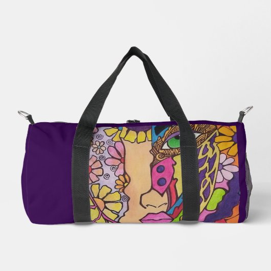 Sac De Sport Visage printanier (Recto)