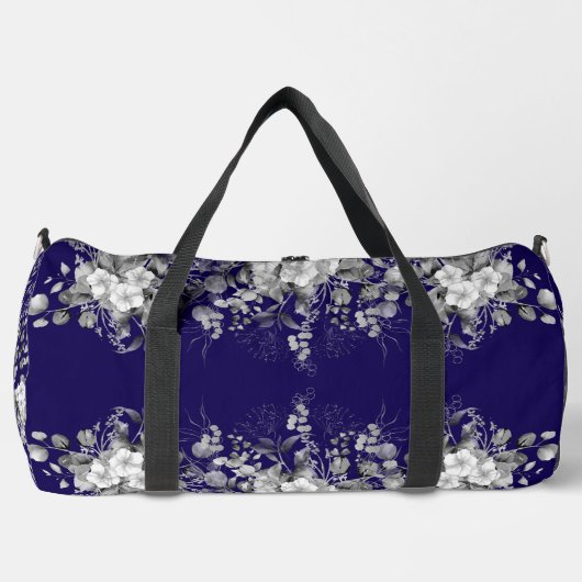 Sac De Sport Voyage Blue Blossom (Recto)