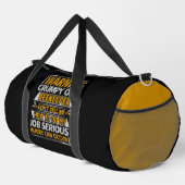 Sac De Sport Warning Crumpy Old Beekeeper  (Coin droit)
