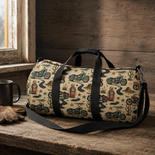 Sac De Sport Week-end moto Route 66 Voyage Americana