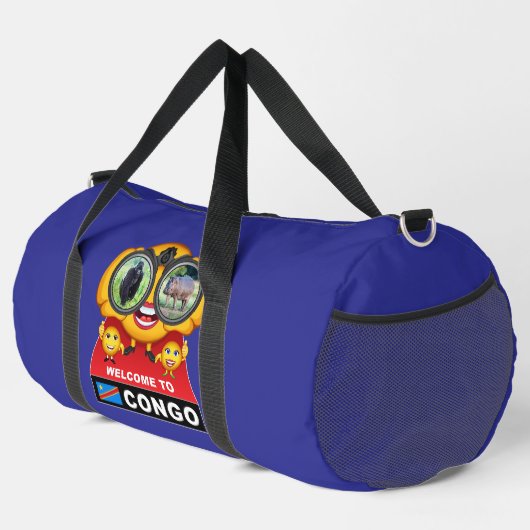 Sac De Sport Welcome to Congo (Coin droit)
