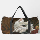 Sac De Sport Westie sur canapé (Recto)