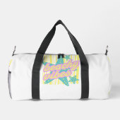 Sac De Sport Whimsical Beach Seashells (Verso)