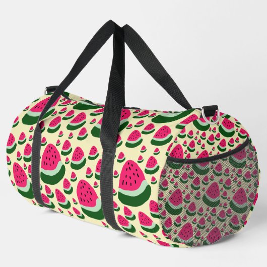 Sac De Sport Whimsical Watermelons Cute Summer Fruit Pattern (Coin droit)