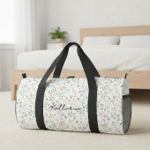 Sac De Sport Wildflower Boho Personalized