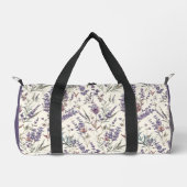 Sac De Sport Wildflower Lavender Boho Botanical Floral (Recto)
