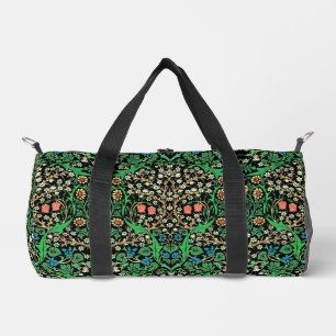 Sac De Sport William Morris Jacobean Floral, Arrière - plan noi