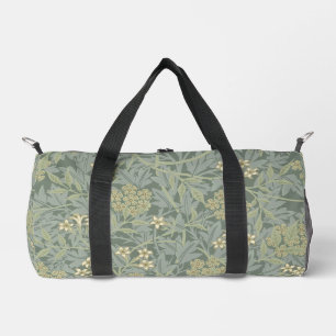 Sac De Sport William Morris Jasmine Bleu Vert Art Botanique