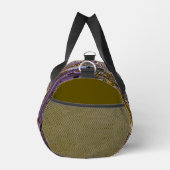 Sac De Sport Winter Aspen Forest – Violets, Greens, Yellows (Droite)