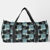 Sac De Sport Wolf Howling À Moon Design Motif (Recto)