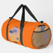 Sac De Sport World Map Orange - (Coin droit)