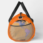 Sac De Sport World Map Orange - (Droite)