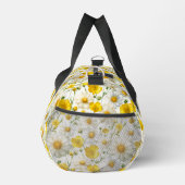 Sac De Sport Yellow Watercolor Wildflower Pattern  (Droite)