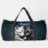 Sac De Sport Yin Yang Wolves. (Recto)