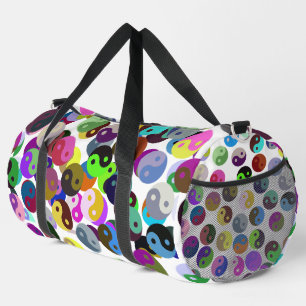 Sac De Sport Ying Yang Cercles Motif coloré