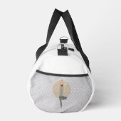 Sac De Sport Yoga Pose Monoline Tons Terres | (Droite)