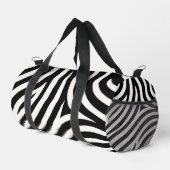 Sac De Sport Zebra Stripes Impression moderne (Coin droit)