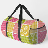 Sac De Sport Zigzag, Chevron, Pois, En vichy, Patchwork (Coin droit)