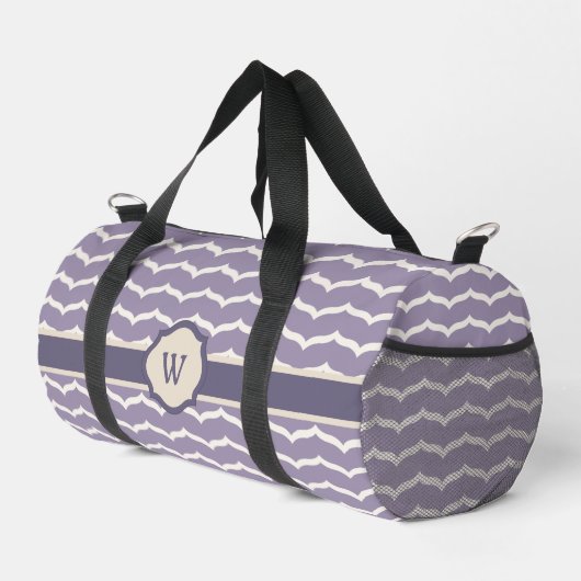 Sac De Sport Zigzag fleuri (Coin droit)