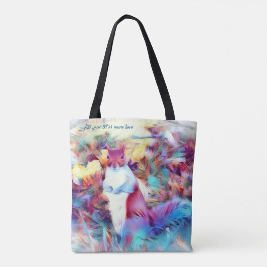 sac de téléphone d'art d'écureuil (Dos)