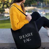 Sac de théâtre Black Fourre-tout