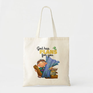 Sac de tissu de Noé de vers de bible