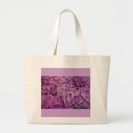 Sac de toile, dahlia # 151 (Devant)