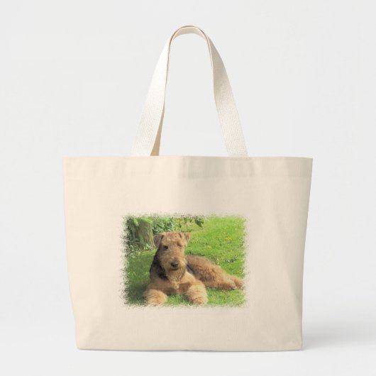 Sac de toile d'Airedale Terrier (Devant)