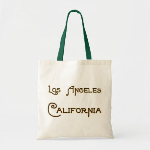 Sac de toile de logo de Los Angeles la Californie