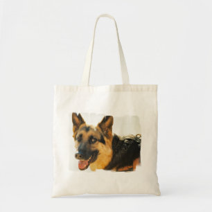 Sac de toile de photo de chien de berger allemand
