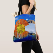 Sac de toile d'impression de drapeau du Colorado (De près)