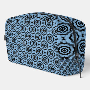 Sac de toilette à motif sans couture de fleurs noi
