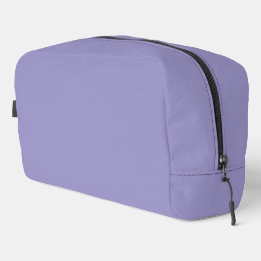 Sac de toilette à vis à impression violet (Coin droit)
