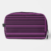 Sac de toilette Abstrait violet noir (Recto)