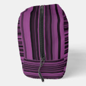 Sac de toilette Abstrait violet noir (Droite)