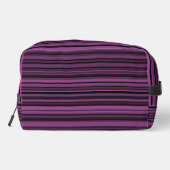 Sac de toilette Abstrait violet noir (Verso)