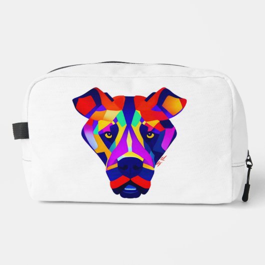 Sac de toilette blanc Alexander's Dog dopp kit (Recto)