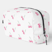 Sac de toilette Coquette Rose Chaud esthétique (Coin droit)