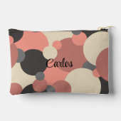 Sac de toilette de molécules noir-rouge personnali (Verso)