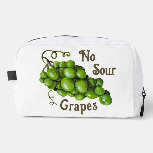 Sac de toilette de raisins (Recto)