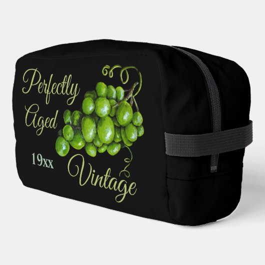 Sac de toilette de raisins (Coin gauche)