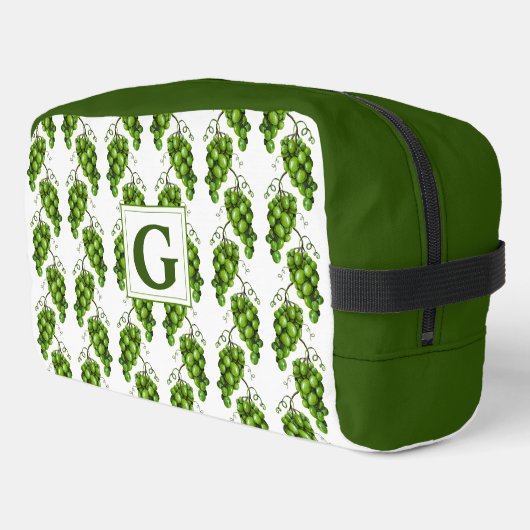Sac de toilette de raisins verts (Coin gauche)
