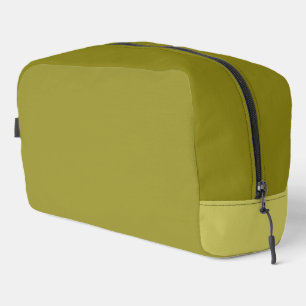 Sac de toilette de voyage jaune moutarde et citron