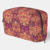 Sac de toilette de voyage rose (Coin droit)