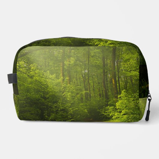 Sac de toilette en forêt personnalisable (Recto)