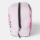 Sac de toilette féminin aux fleurs roses (Droite)
