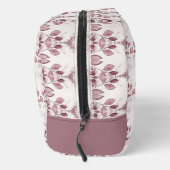 Sac de toilette Feuille rouge moderne (Droite)